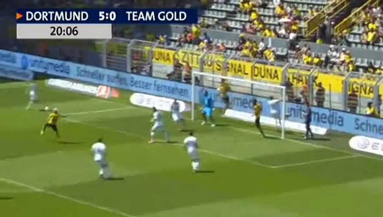 Winke own goal Dortmund 6-0 Germany XI
