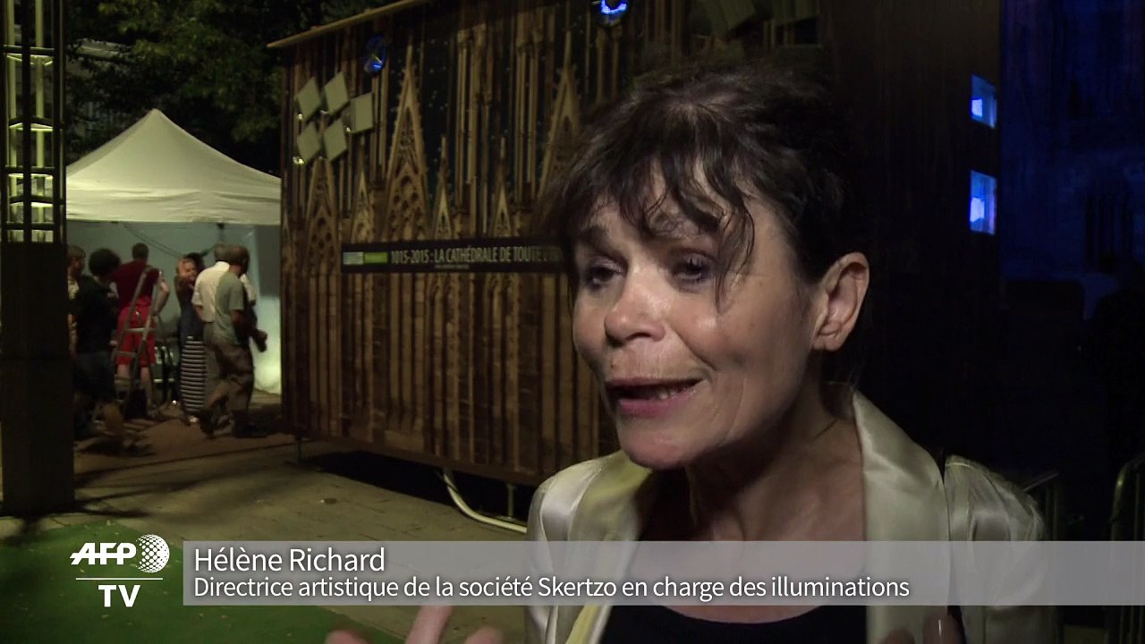 Strasbourg: la cathédrale retrouve ses couleurs oubliées