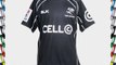 BLK Men's Natal Sharks Replica Playing Home Jersey - Black Large