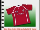 Wales Welsh Cooldry Childrens Rugby Shirt [2-3years]