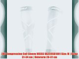 2XU Compression Calf Sleeve WEISS UA2595B1001 Size: M | Bizep 31-34 cm | Unterarm 28-31 cm