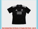 New Zealand Maori All Blacks S/S Rugby Shirt Black - size XL