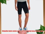 Adidas Men's Response Tight Shorts - Black/White Medium