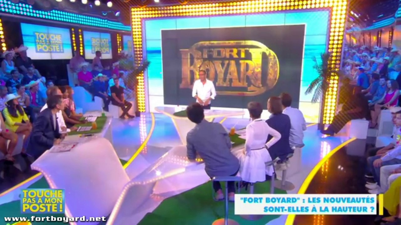 Fort Boyard 2015 : Fort Boyard dans Touche pas à mon poste ! (D8) - 3 juillet 2015