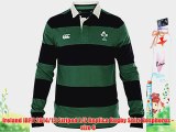 Ireland IRFU 2014/15 Striped L/S Replica Rugby Shirt Bosphorus - size S