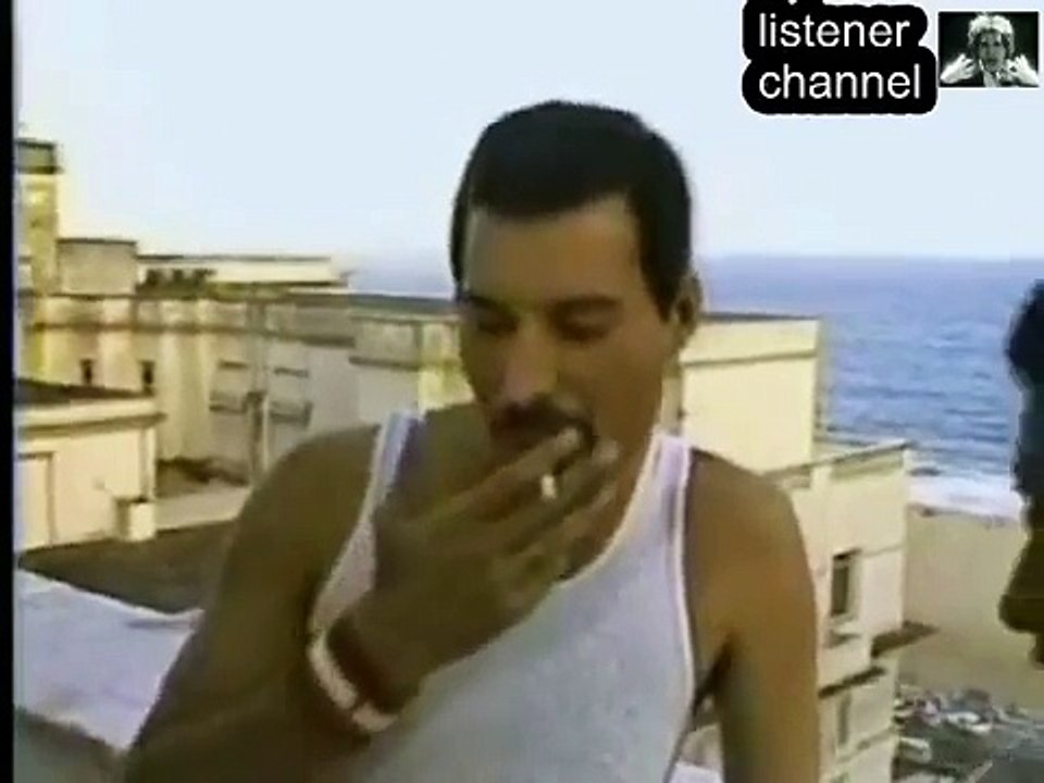 Queen - Rock In Rio - Freddie Mercury interviewed by Gloria maria 1985