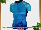 New Premium 021 Mens Skin Tights Compression Base Layer Short Sleeve Shirts (2XL)