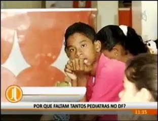 Poucos pediatras no DF