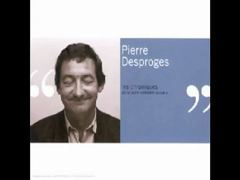 Dieu n'est pas bien (12 février 1986) par Pierre Desproges