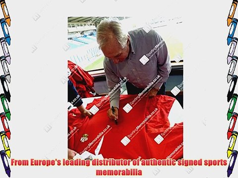 Wales Rugby Shirt Signed By Welsh Legends JPR Williams Gareth Edwards