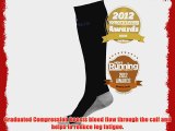 RunBreeze Mens Compression Full Length Technical Running Triathlon Racing and Recovery Socks