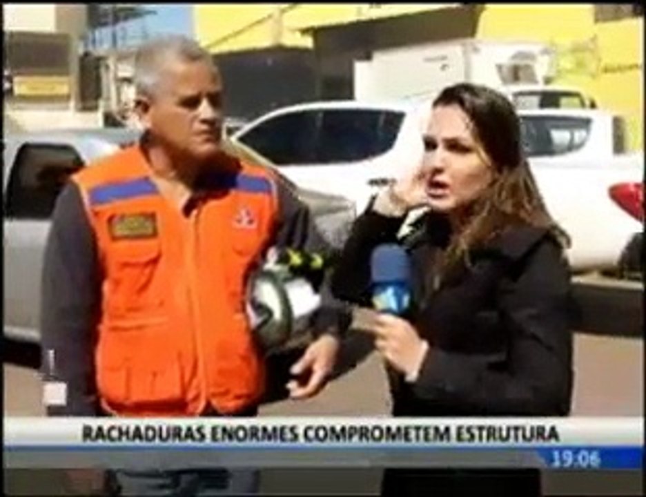Risco de desabar