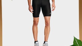 Adidas Men's Supernova Tight Shorts - Black/Solid Grey Large