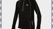 Mens BLACK More Mile Alaska Long Sleeved Thermal Hi-Viz running top