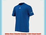 Adidas Mens Climalite Running T-Shirt (Royal Small)