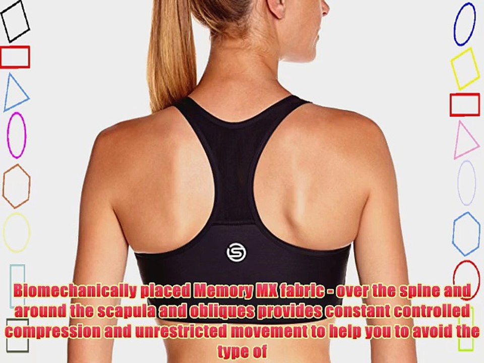 Skins Lady's Compression A200 Womens Speed Crop Black S B61001013FS