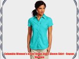 Columbia Women's Silver Ridge Short Sleeve Shirt - Geyser Medium
