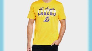 adidas Men's Fanwear T-Shirt - NBA-LAL Medium