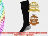 RunBreeze Mens Compression Full Length Technical Running Triathlon Racing and Recovery Socks