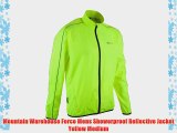 Mountain Warehouse Force Mens Showerproof Reflective Jacket Yellow Medium