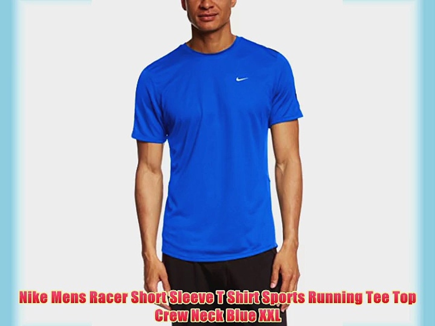 racer blue nike shirt
