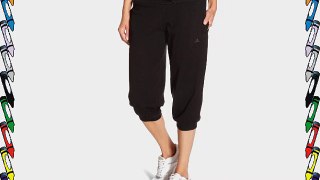adidas Women's Essentials 3/4 Knit Pant - Black Large