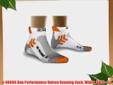 X-SOCKS Run Performance Unisex Running Sock White UK10 - 12