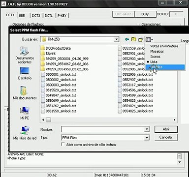 Imei Change Nokia 2760 Con JAF+PKEY
