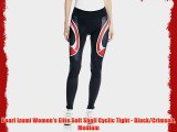 Pearl Izumi Women's Elite Soft Shell Cyclic Tight - Black/Crimson Medium