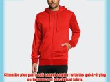 adidas Men's Prime Full Zip Sweathoodie - Hi-Res Red Large