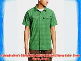 Columbia Men's Silver Ridge Muti Plaid Short Sleeve Shirt - Clean Green Large