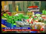 Comida Descompuesta que se vende en ferias libres, Chilevisión Noticias, 29 de julio de 2010