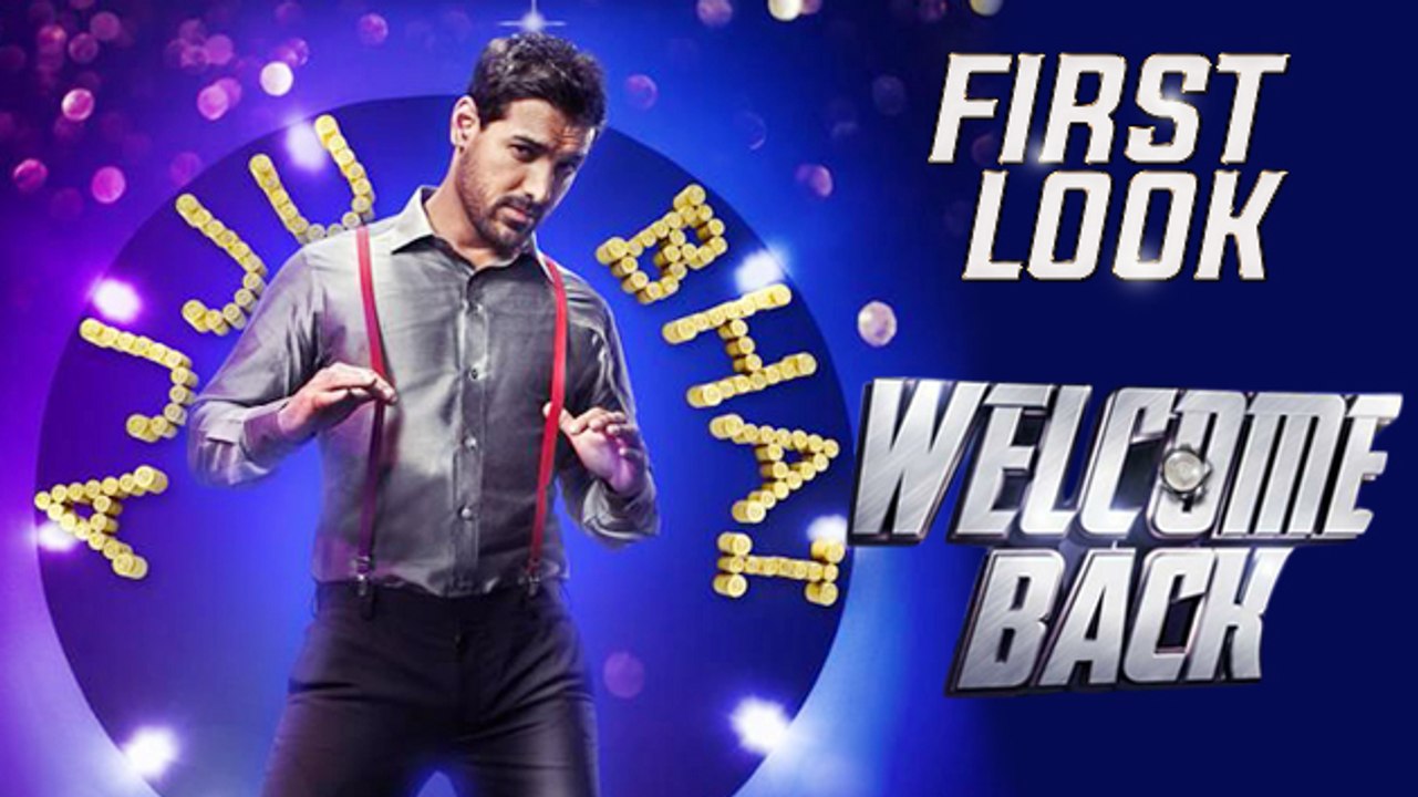 Welcome Back | OFFICIAL POSTER | John Abraham, Shruti Haasan