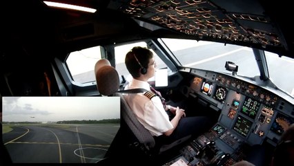 COCKPIT VIEW - TAKEOFF