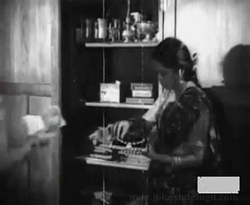 Jokes in Telugu Relangi with A N R & R.Nageshwara Rao in Donga Ramudu