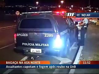 Capotamento na Asa Norte