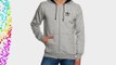 adidas Men's Sport Hooded Flock Jacket - Medium Grey Heather X-Large