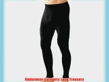 Smartwool Mens Long Lightweight Underpants - M Black