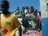 Raw Video: Police Fire on Looters in Haiti