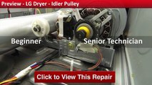Idler Pulley - DLE1001W LG Dryer - Preview