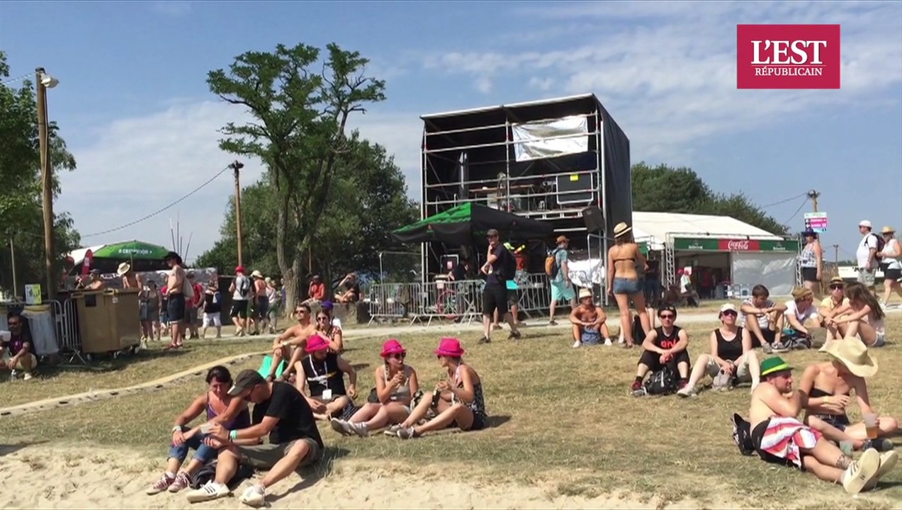 Un après-midi de musique et de détente sur la Plage des Eurockéennes