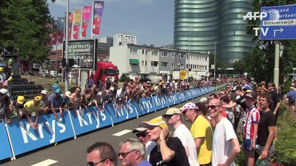 Dutch fans out in force as Tour de France sets off in Utrecht