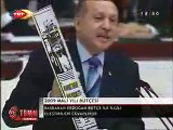 2009 bütce Recep Tayyip Erdoğan meclis şov Baykal ağır bombardımanda..