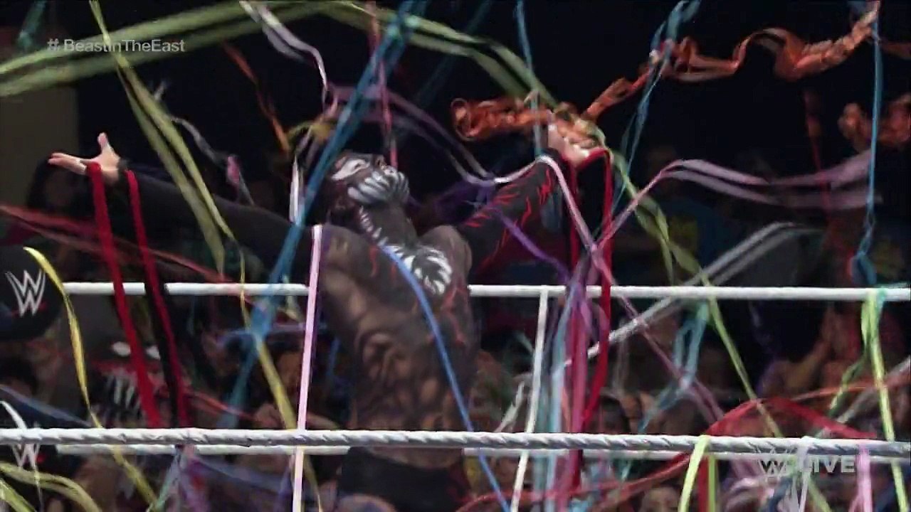 Kevin Owens vs. Finn Balor The Beast in the East Highlights