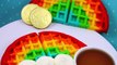 How to Make RAINBOW WAFFLES! Easy Rainbow Waffle Recipe by Cupcake Addiction