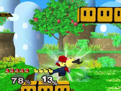 Super Smash Bros Melee: Mario Vs Pichu