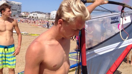 Hugo Mistral, véliplanchiste