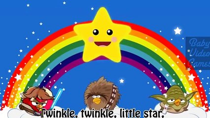 Angry Birds Twinkle Little Star Kids Songs Nursery Rhymes for Children