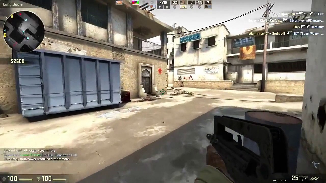 SKT T1 Faker AWP God! - CS:GO