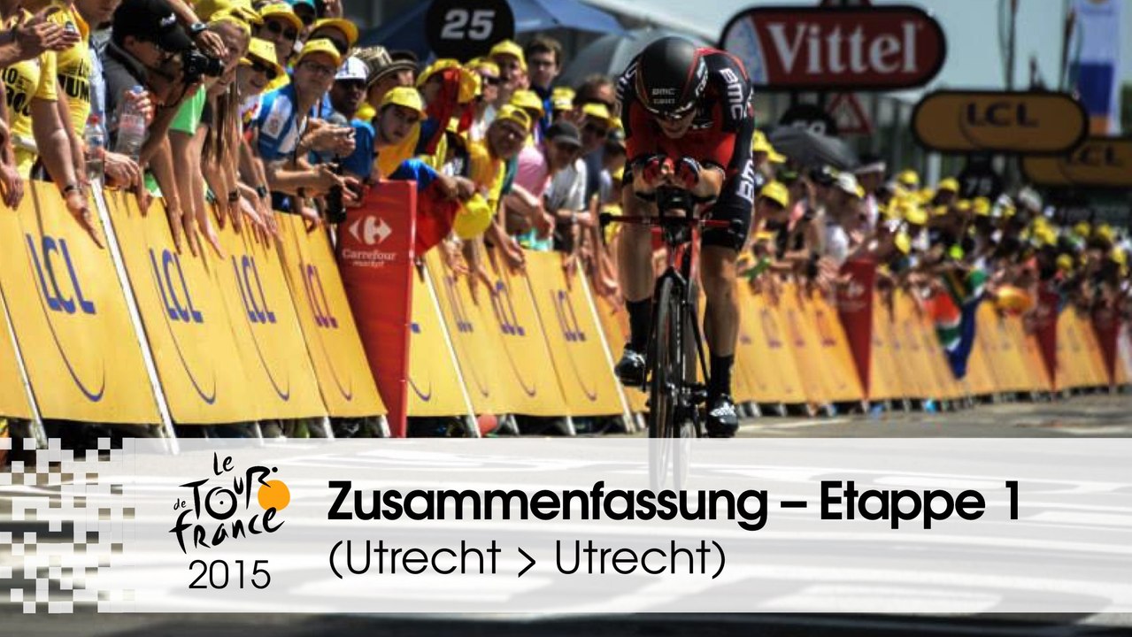 Zusammenfassung - Etappe 1 (Utrecht > Utrecht) - Tour de France 2015